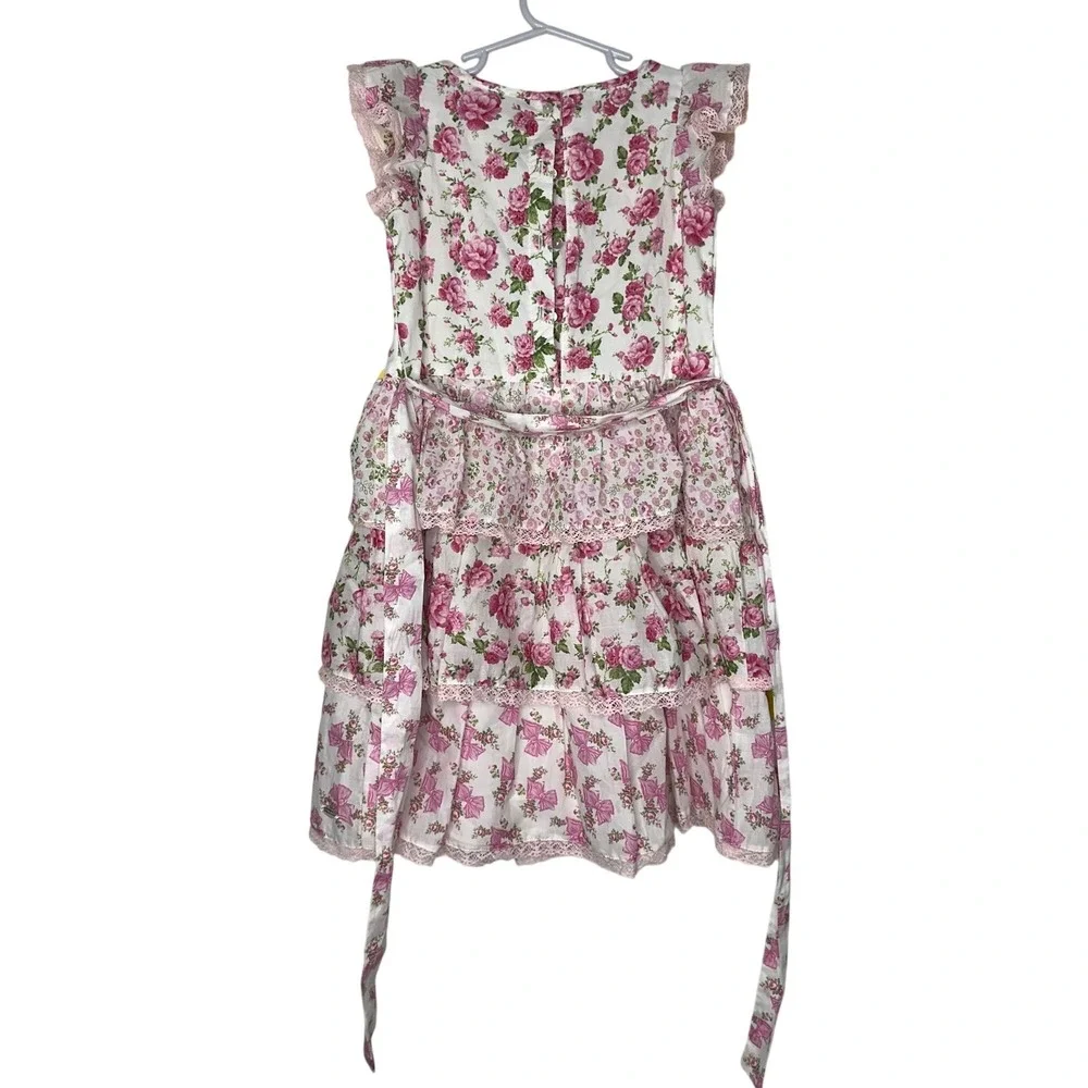 American‎ Girl x LoveShackFancy Garden Party Floral Dress Toddler Girl Size 4